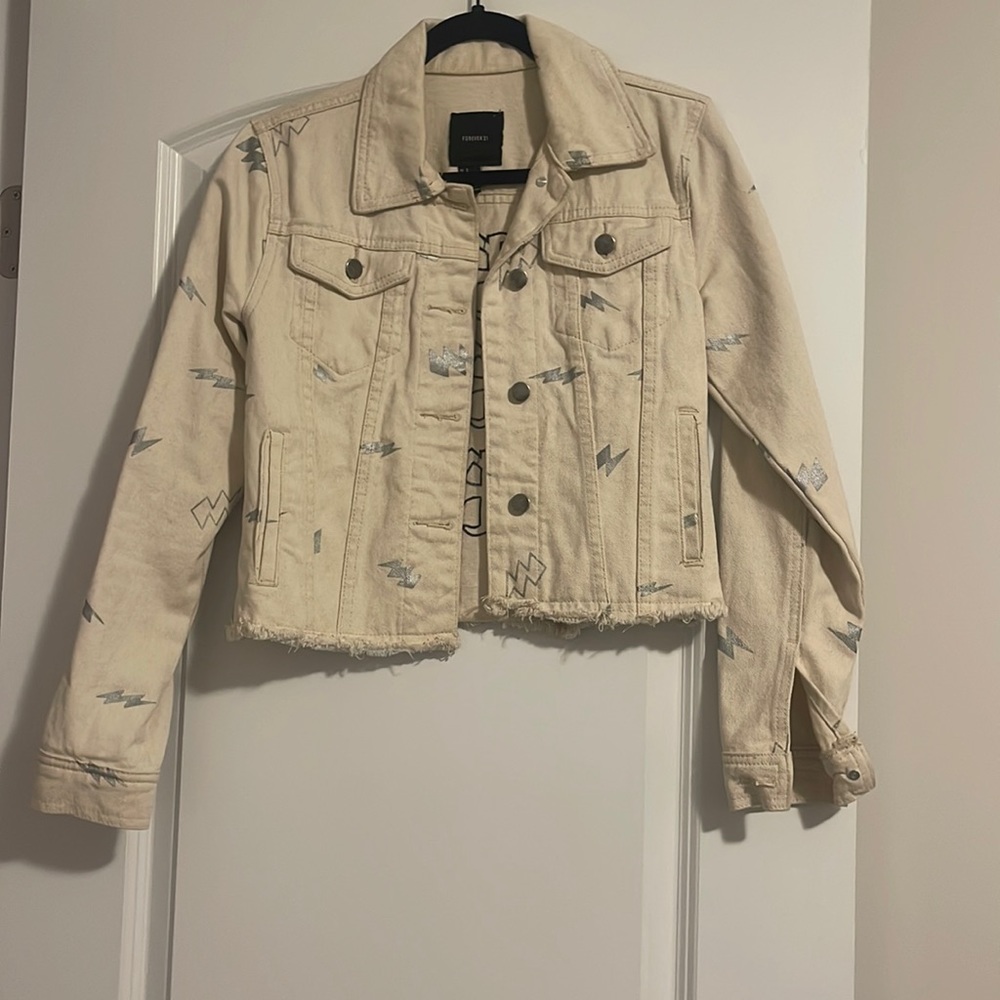 White Jean Jacket